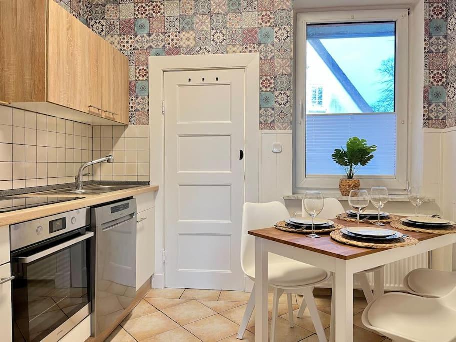 Apartment Perlmutt Mit Balkon Husum  Exterior foto
